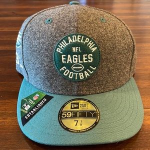 Eagles fitted hat